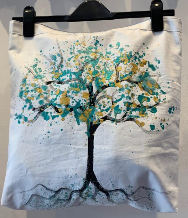 Tree of Life Bag painting