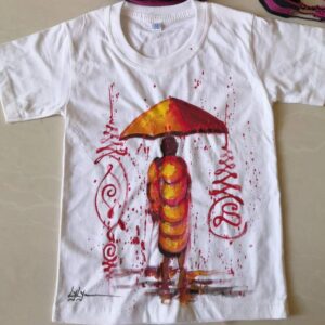 Monk T-shirt Painting