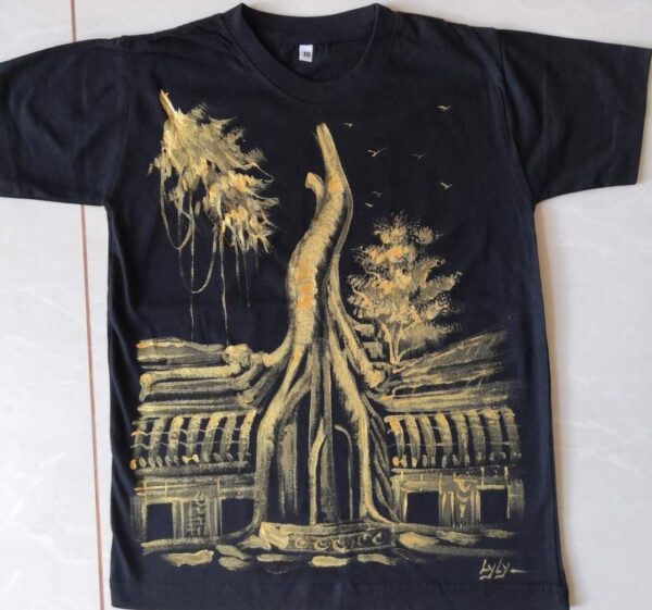 TaProm Temple T-shirt Painting