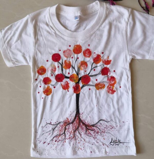 Tree of Life T-shirt painting