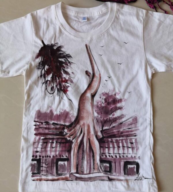 TaProm Temple T-shirt Painting